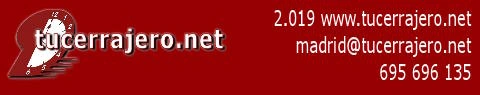 2019 www.tucerrajero.net 695 696 135