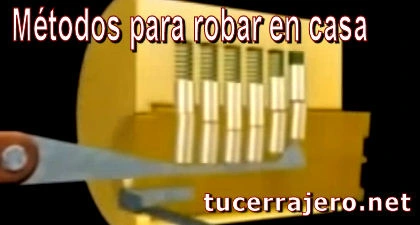 Metodos que los ladrones utilizan para robar en casas